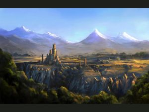 Fantasy landscape
