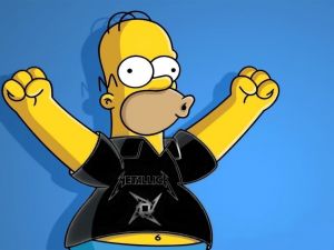 Homer Metallica