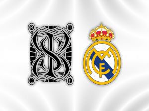Badge of the Santiago Bernabeu Stadium and Real Madrid Shield