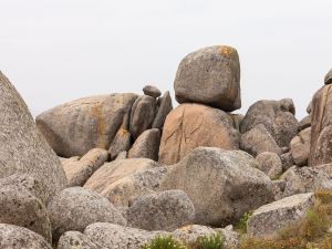 Granitic rocks in Couso, Galicia (Spain)