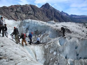 Walk on the Glacier Viedma (Argentina)