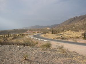Provincial route 33, road to Cachi (Salta, Argentina)