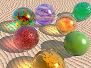 Spheres in the sand