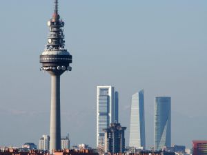Four Towers and Torrespaña (Madrid)