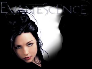 The singer Amy Lee of Evanescence