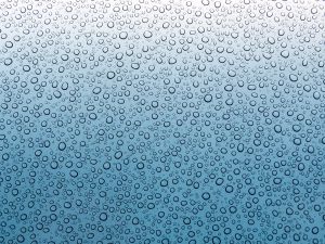 A multitude of water droplets