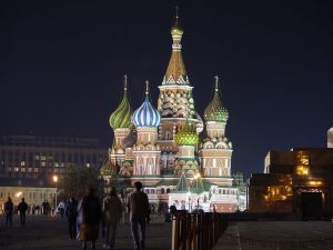 Saint Basil's Cathedral, in the Red Square from Moscow