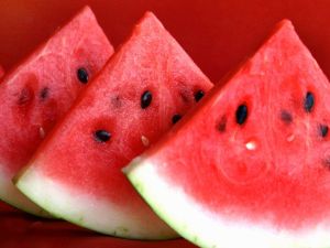 Watermelon triangles