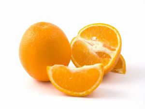 Oranges with vitamins
