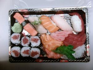 Sushi tray