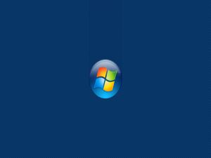 Windows Logo with blue background