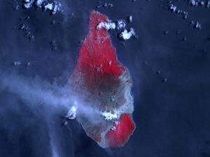 Eruption of Soufriere Hills volcano