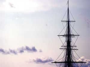 The mast