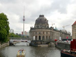 The Spree river in Berlin