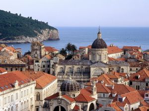 Coastal city of Dubrovnik, Croatia