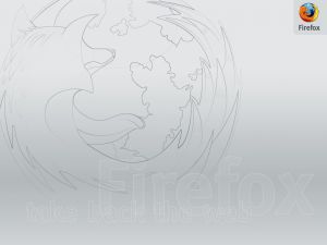 Drawing of Firefox