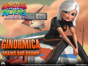 Monsters vs Aliens (Ginormica)
