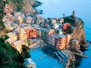Vernazza town in Liguria, Italy
