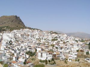 Alora viewed from the Arab castle