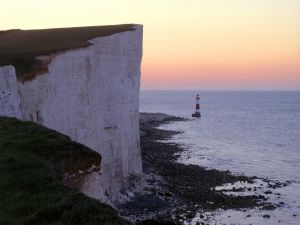 Cliff and lighthouse at Beachy Head