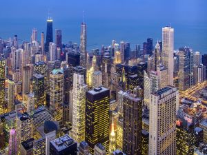 Buildings of the city of Chicago