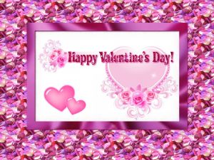 Card "Happy Valentine's Day"