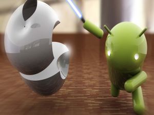 The force of Android against Apple