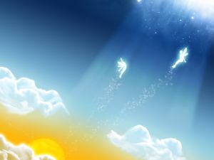 Fairies in the sky