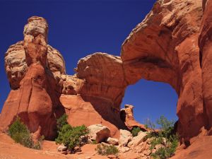 Rocks in Arches National Park